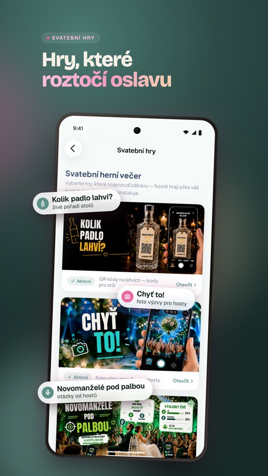 Svatební rozpočet bez překvapení (Android)