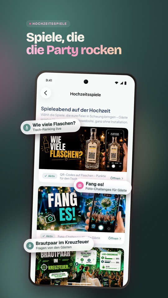 Hochzeitsbudget ohne Überraschungen (Android)