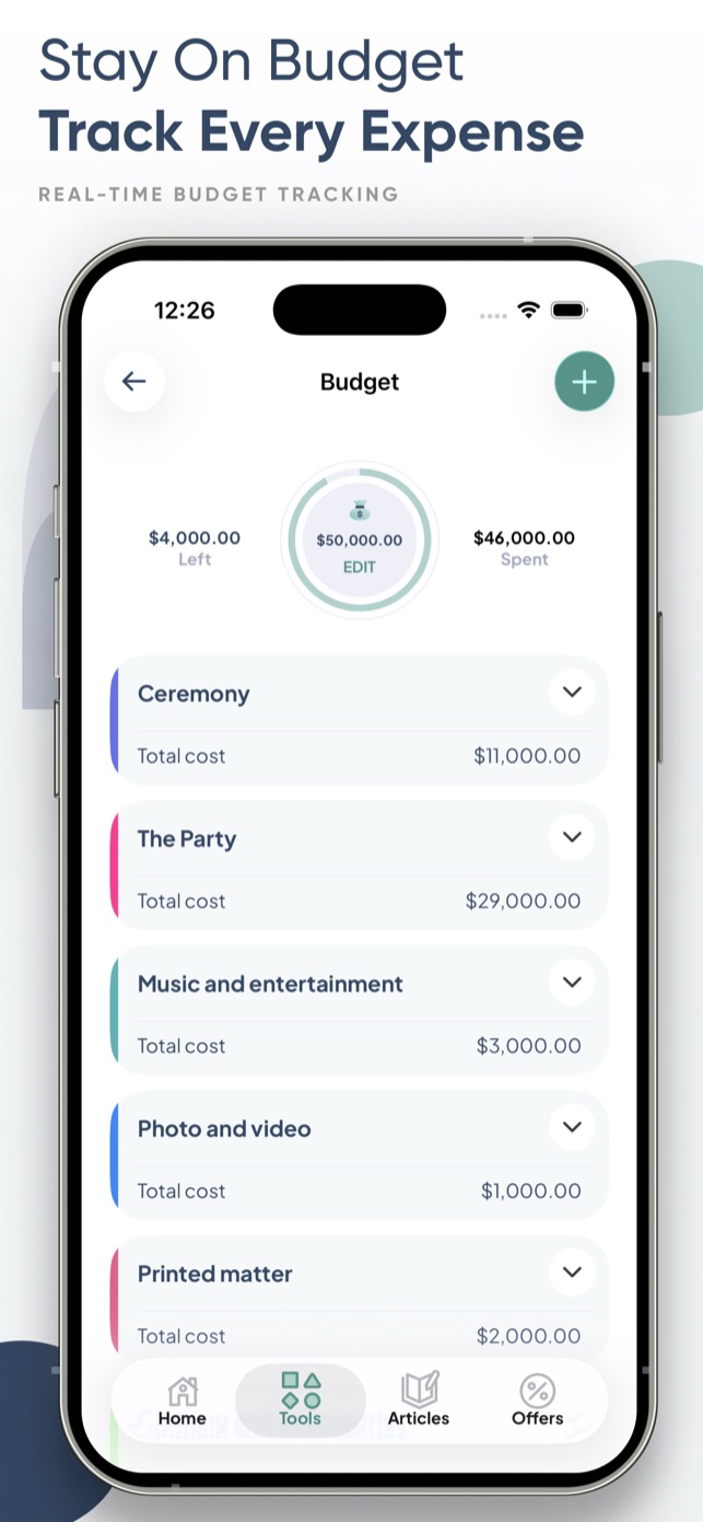 Wevowly budget tracker
