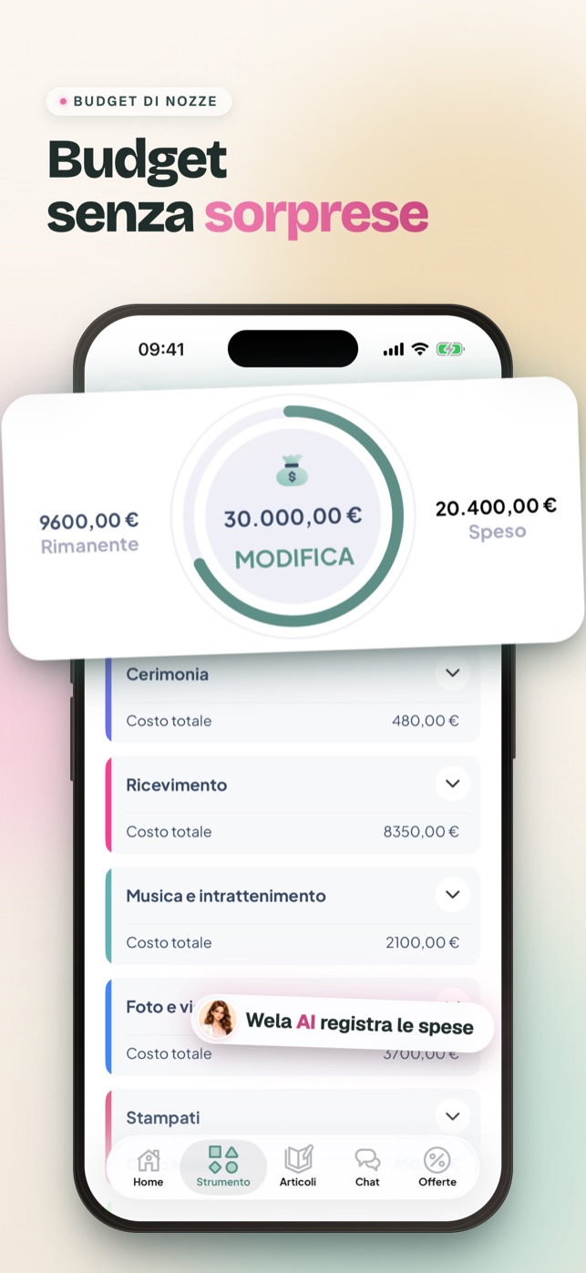 Invitare il partner a organizzare insieme in Wevowly