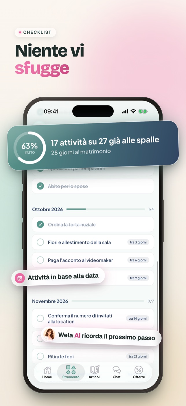 Il vostro sito di nozze con RSVP online