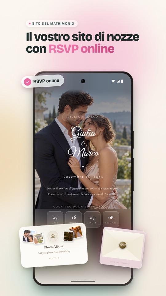 Giochi di matrimonio che accendono la festa (Android)